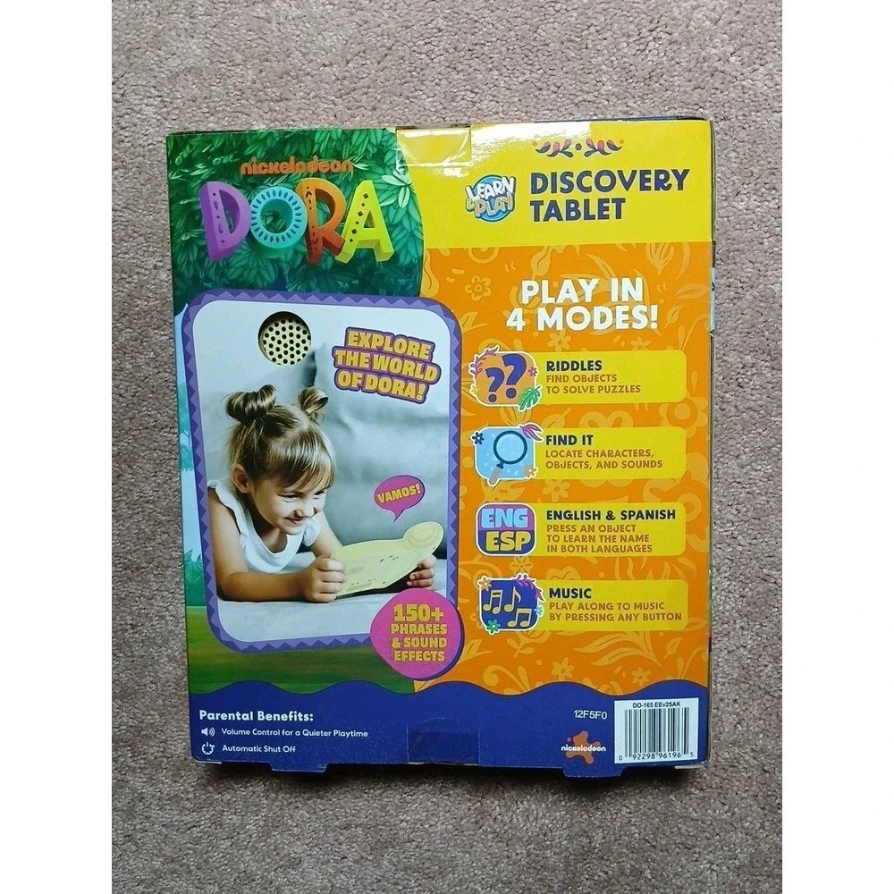 Dora The Explorer Play & Adventure Tablet Electronic Learning with Games & Music